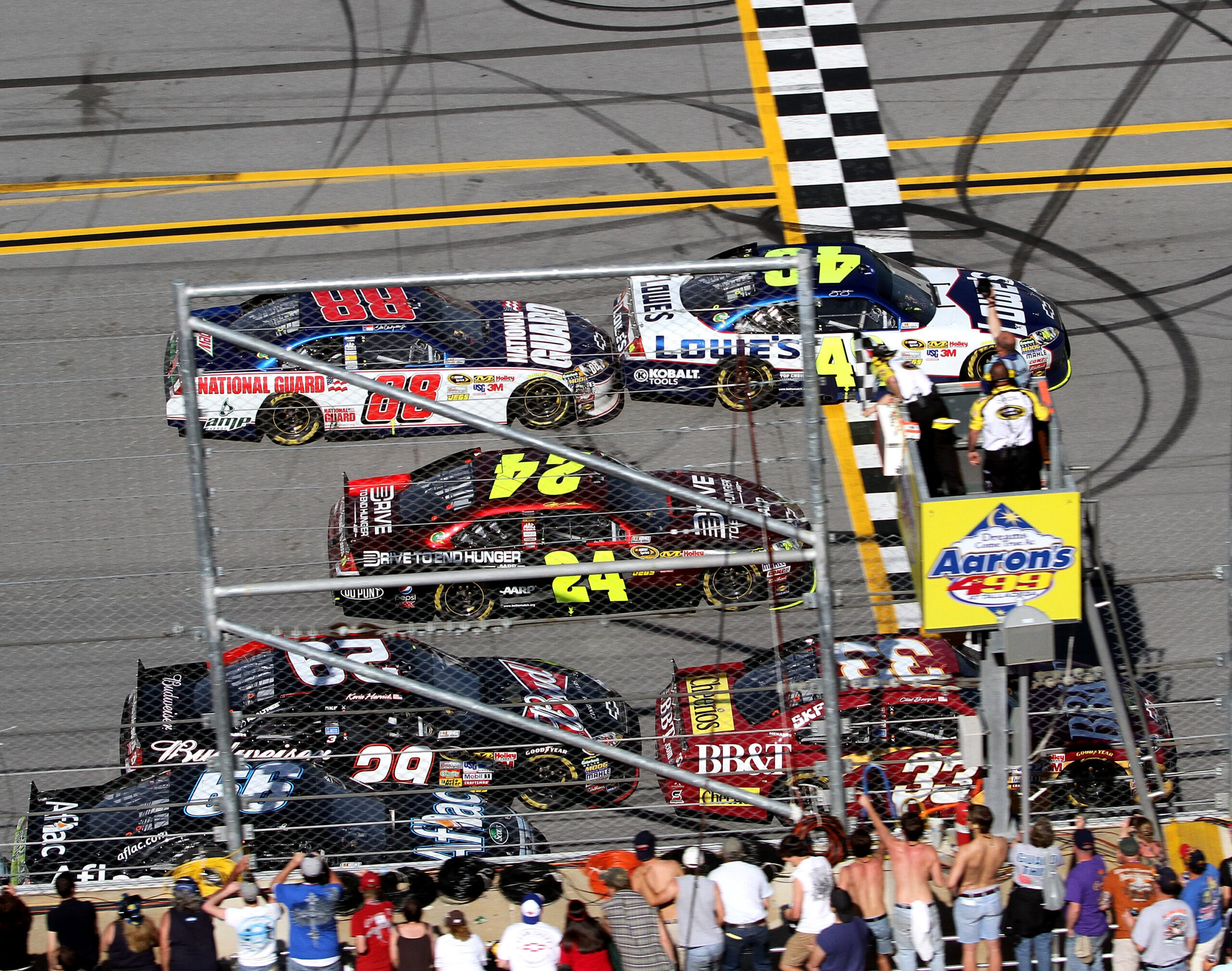 Definition of Close Finishes? Just Look at Talladega Superspeedway’s Spring Races Since 2010
