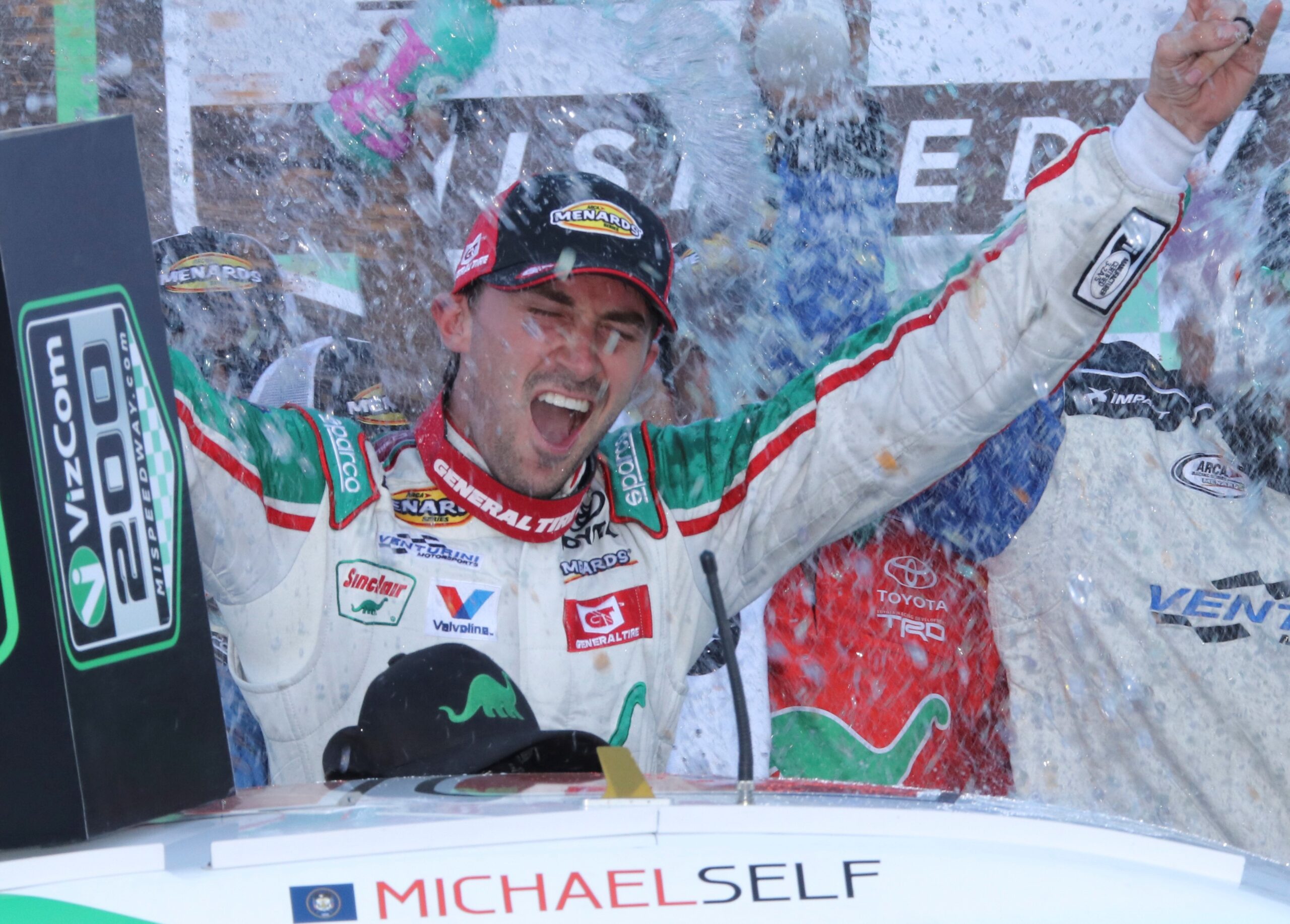 Michael Self Ends Ty Majeski’s ARCA Menards Series Win Streak with Third Win of 2019 in VizCom 200 at Michigan International Speedway