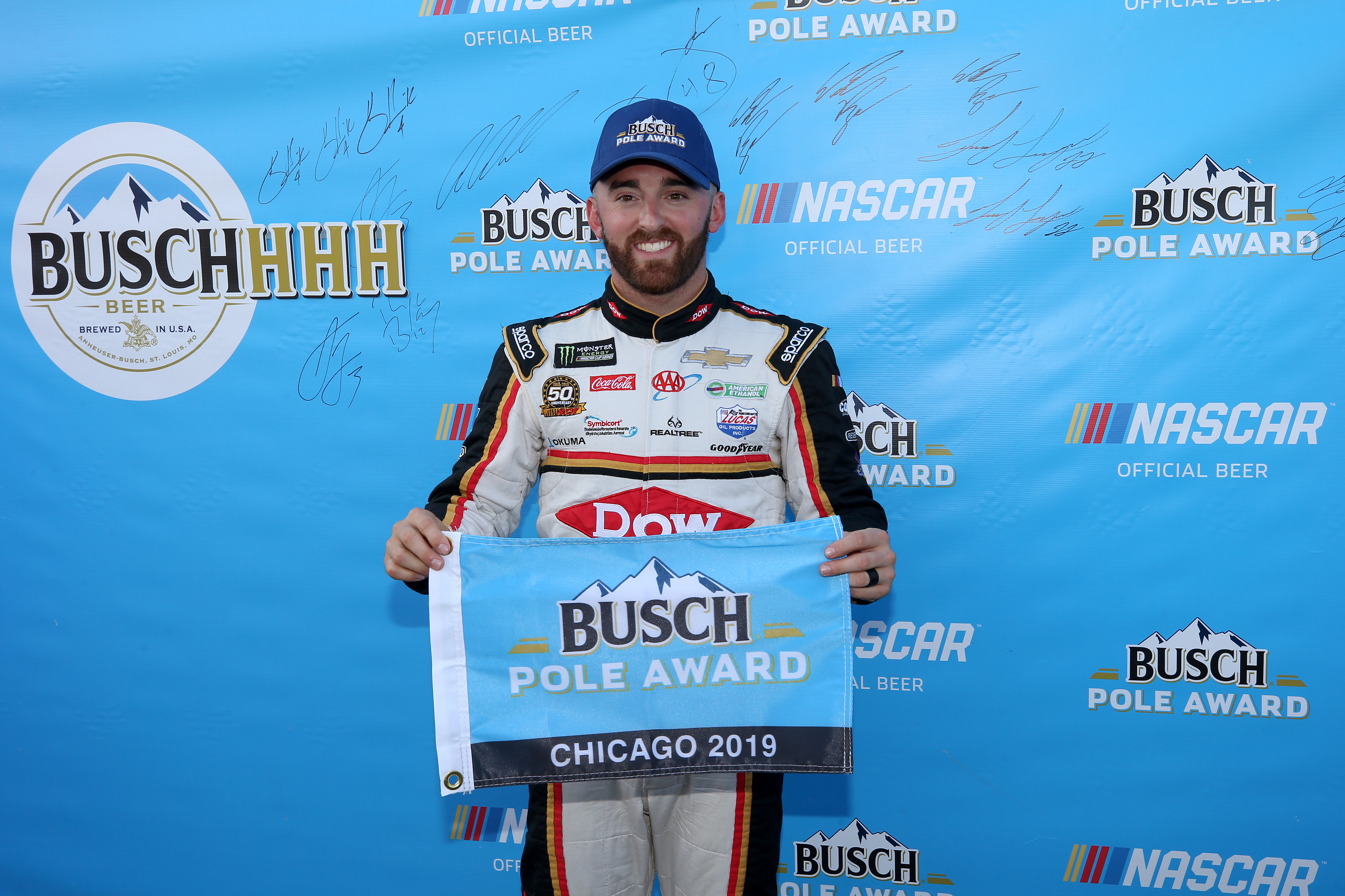TEAM CHEVY AT CHICAGOLAND: Austin Dillon Pole Winning ...