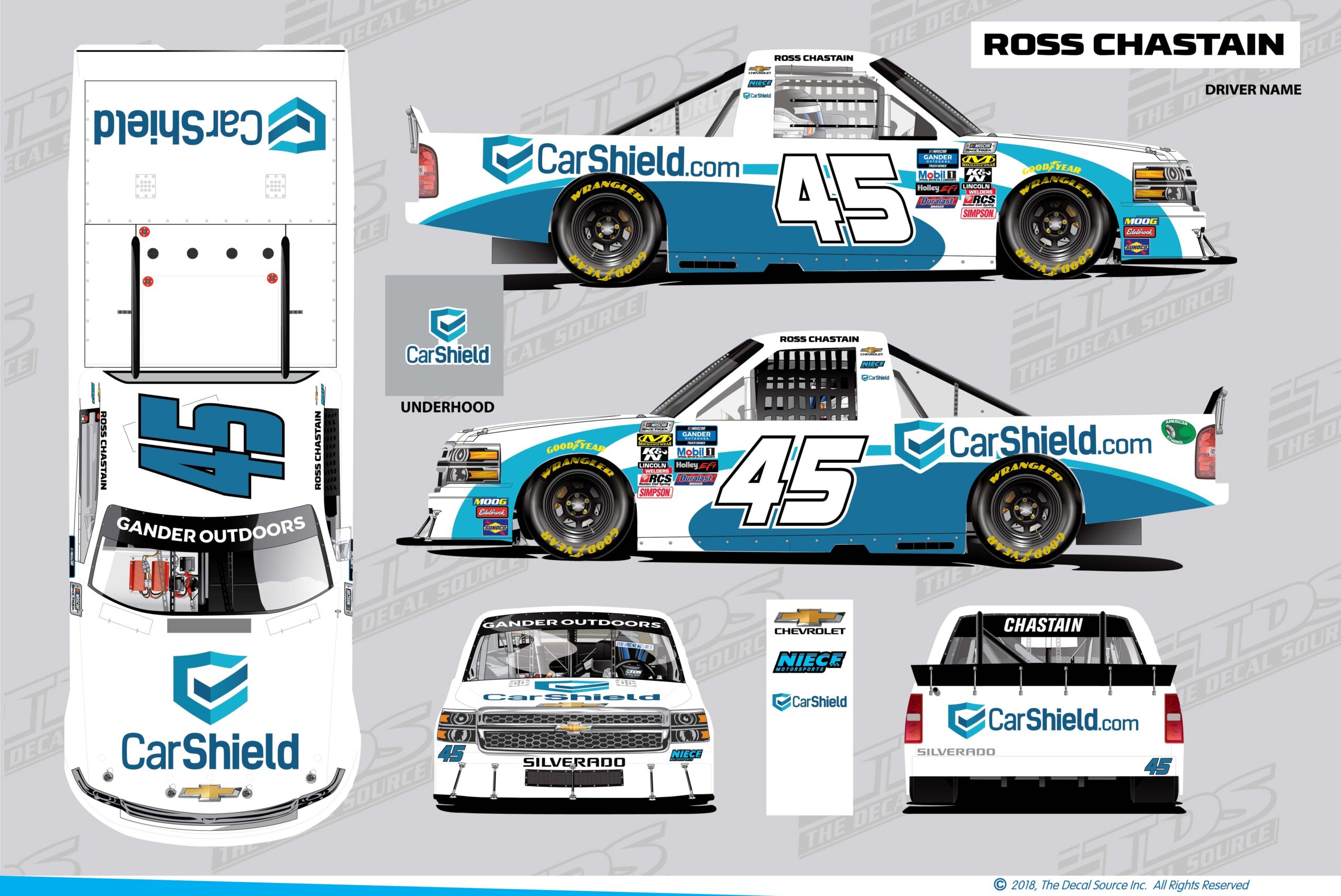 CARSHIELD TO SPONSOR CHASTAIN, NIECE MOTORSPORTS IN CARSHIELD 200