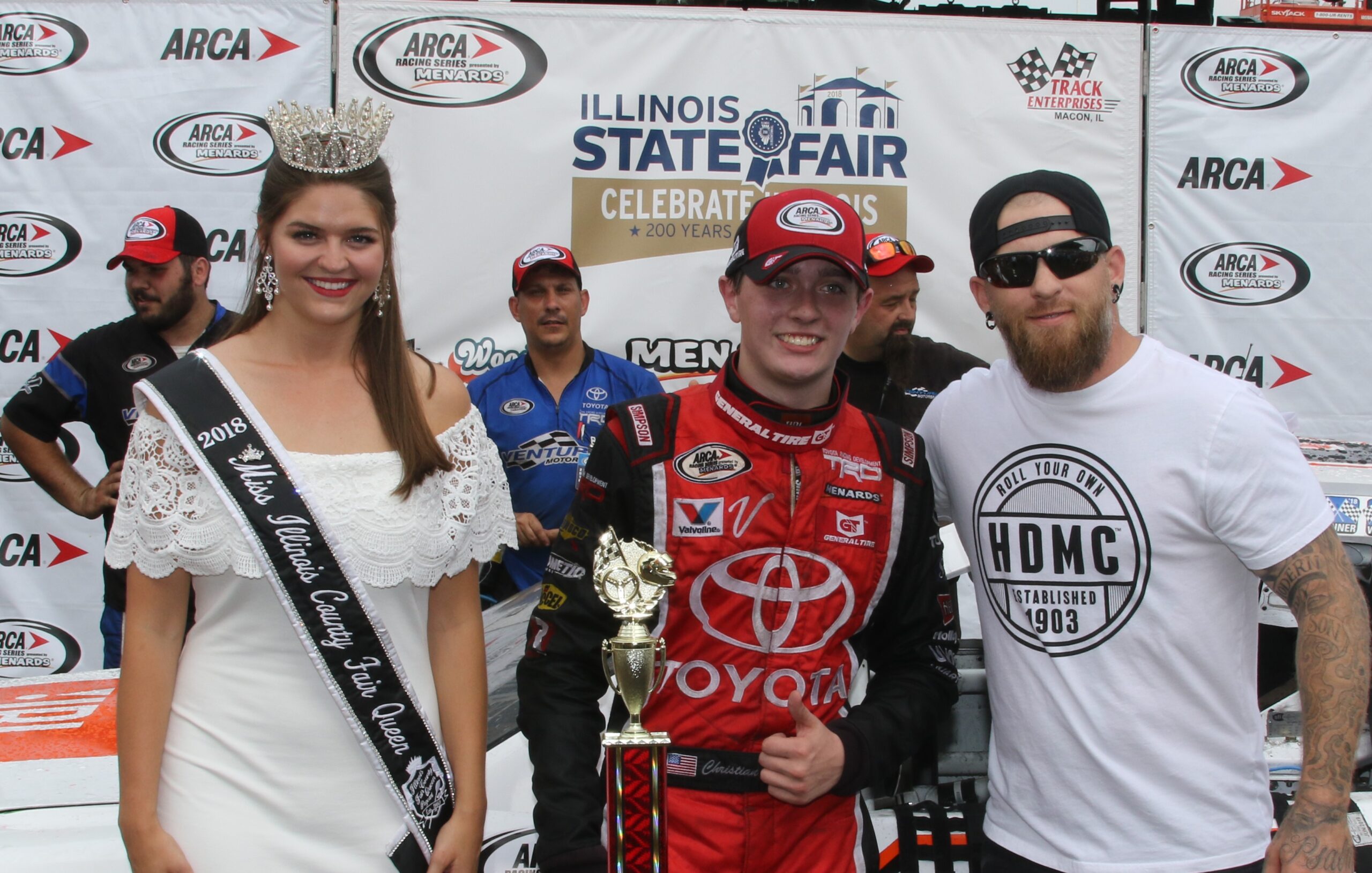 Christian Eckes Looks to go Back-to-Back in ARCA Menards Series Allen Crowe 100 at Springfield Mile