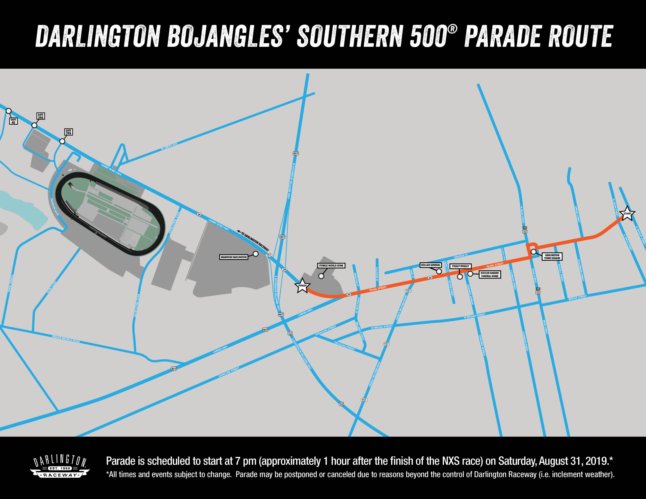 BROTHERS BOBBY AND TERRY LABONTE TO SERVE AS BOJANGLES’ SOUTHERN 500 PARADE GRAND MARSHALS