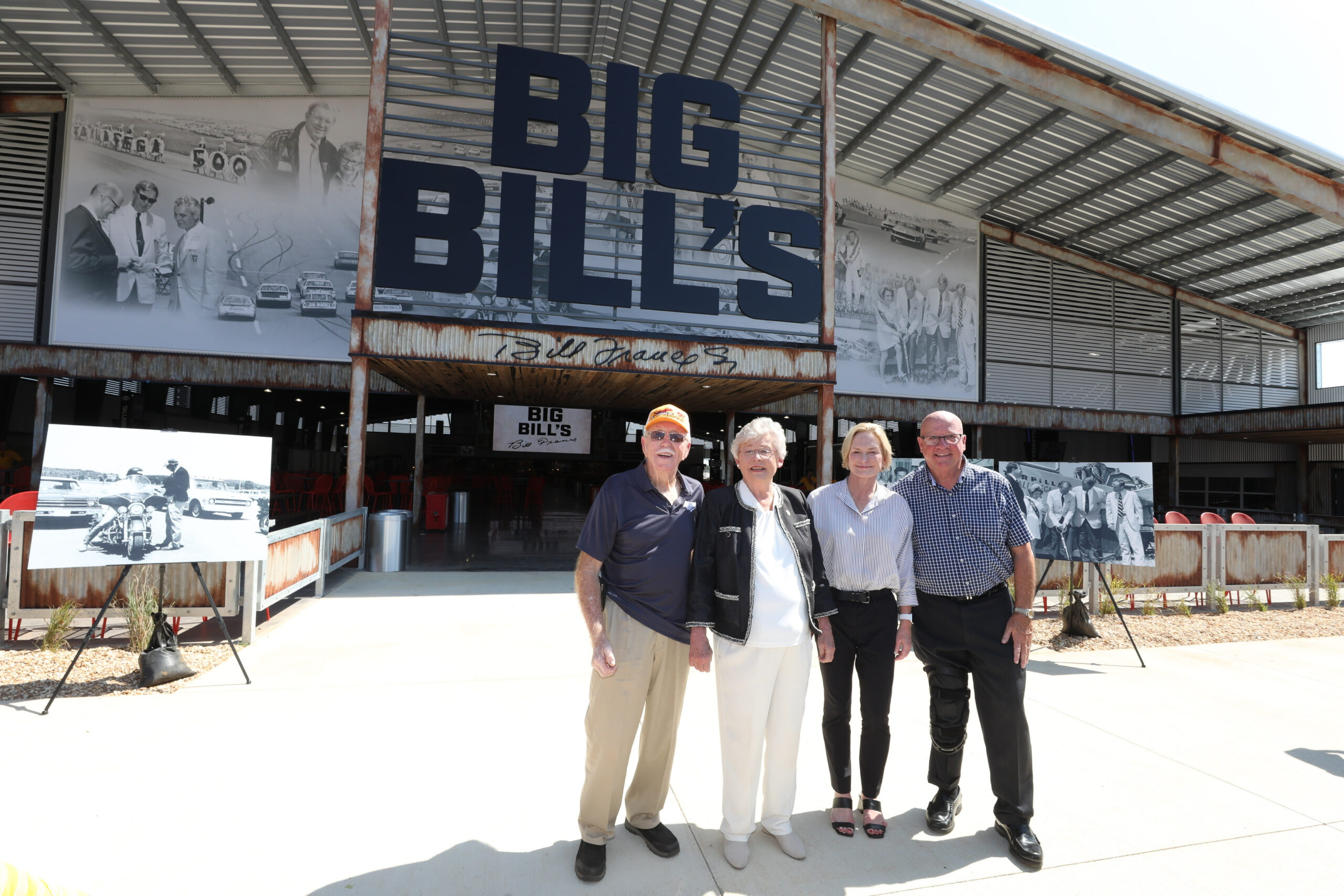 “BIG BILL’S” Open Air Social Club Unveiled to Honor Talladega Superspeedway Builder & Founder of NASCAR, Bill France Sr.