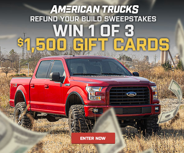 Refund Your Build Sweepstakes