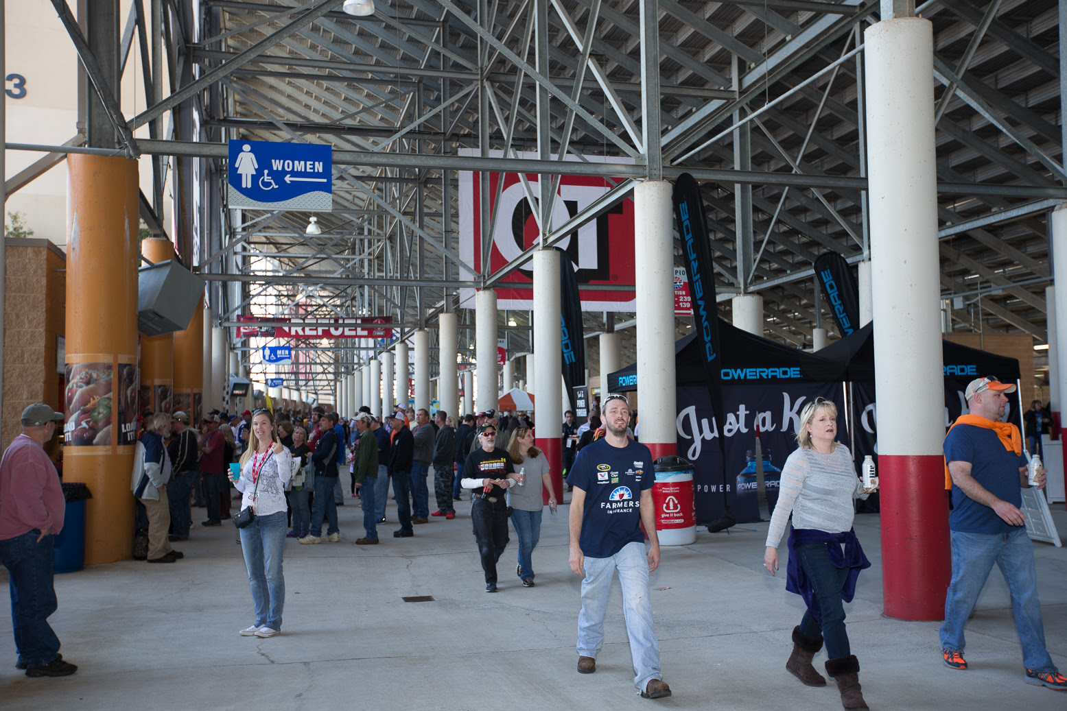AMS making concourse upgrades for NASCAR weekend