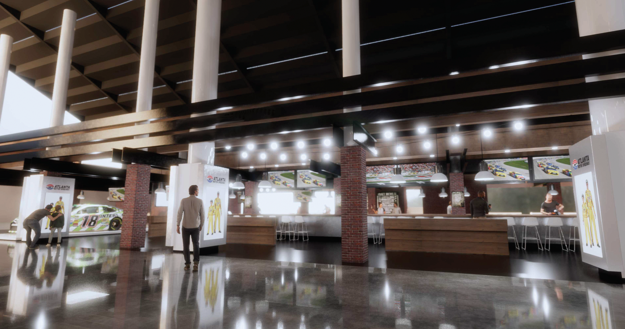 AMS GRANDSTAND TRANSFORMATION ADDS OPEN CONCOURSE AND BAR FOR 2020