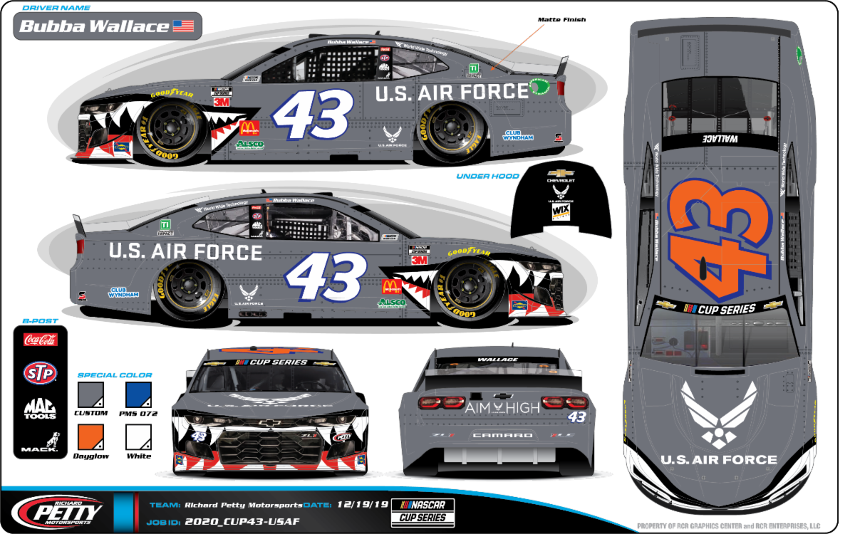 Richard Petty Motorsports Continues to Aim High with U.S. Air Force