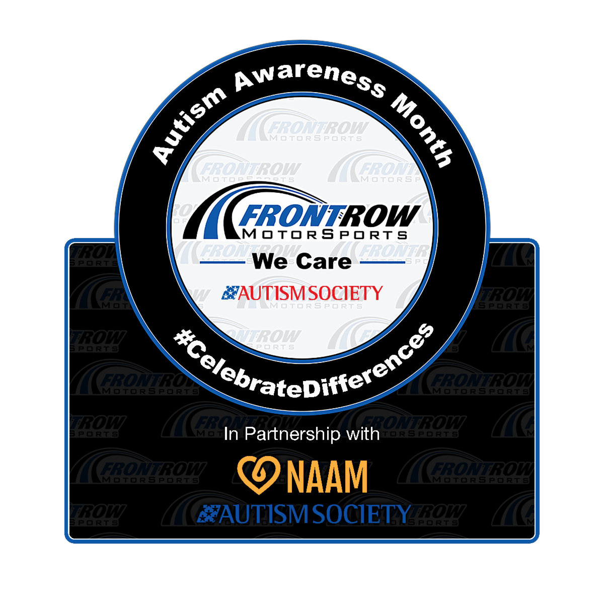 Front Row Motorsports Announces Support of Autism Society of America