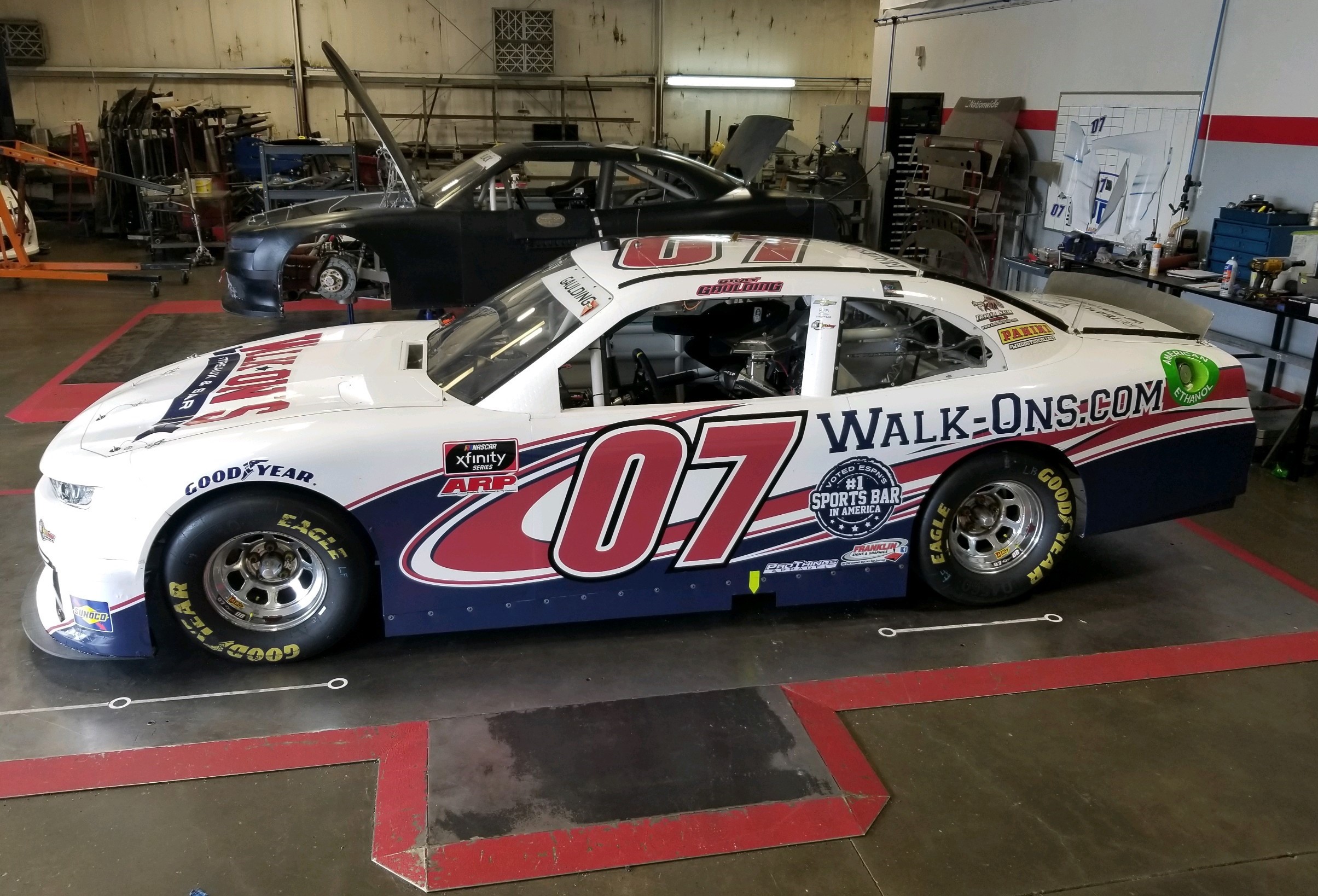 Walk-On’s named as Primary Sponsor for Gray Gaulding Return to Talladega
