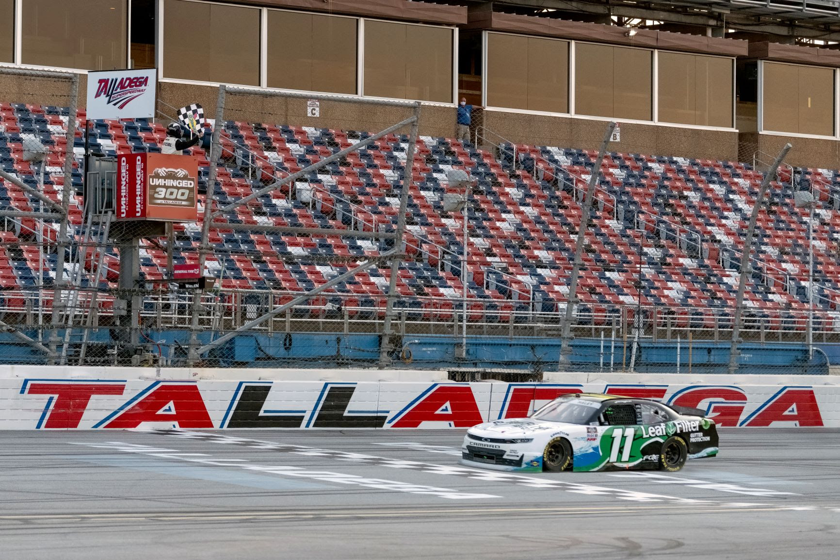 JUSTIN HALEY PULLS AWAY ON FINAL LAP TO WIN NASCAR XFINITY SERIES UNHINGED 300 AT TALLADEGA SUPERSPEEDWAY