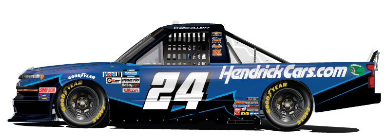 HendrickCars.com to Sponsor Chase Elliott in Upcoming Gander Truck Series Race at Homestead-Miami Speedway