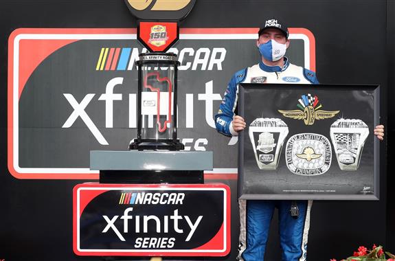 Briscoe claims inaugural Xfinity race on Indianapolis Grand Prix circuit