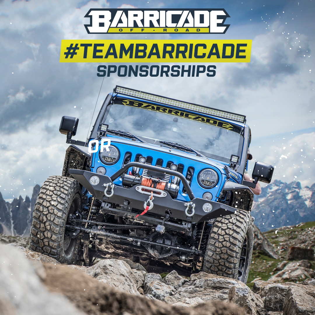 Barricade Off-Road Unveils New Sponsorship Program