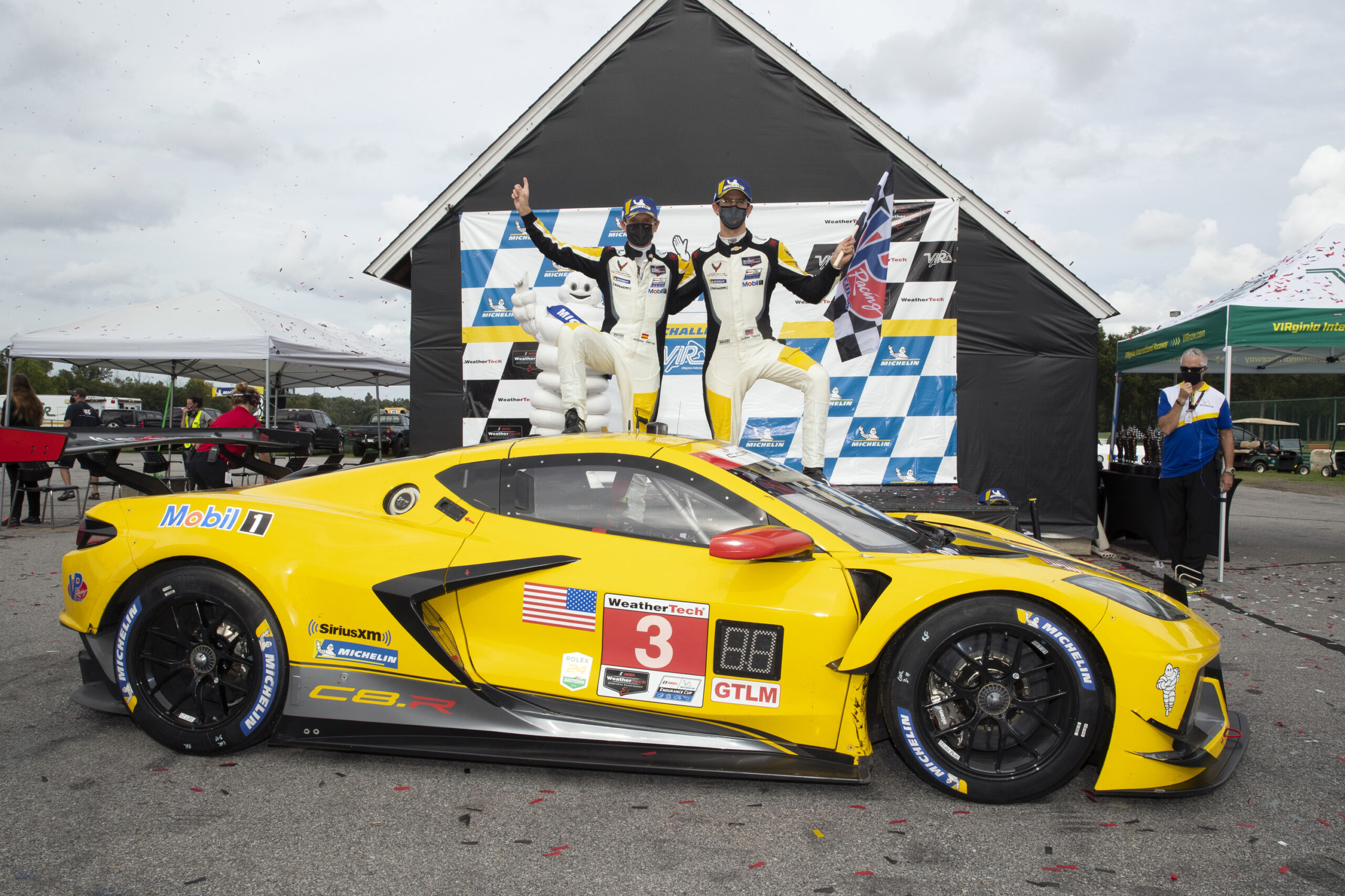 CORVETTE RACING AT VIR: Another Win for Garcia, Taylor