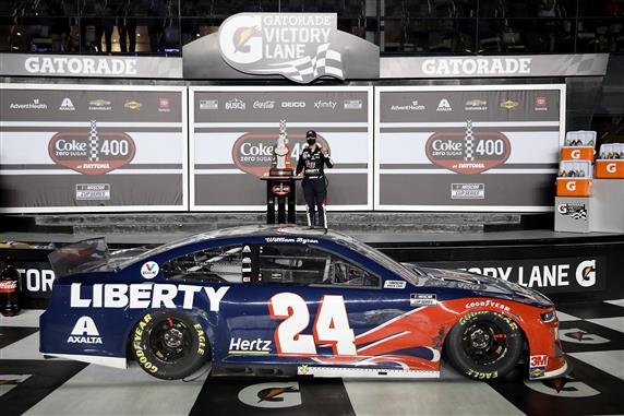 Byron scores first Cup career win at Daytona; 2020 Cup Playoff field is set