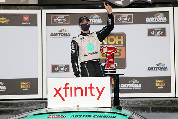 Cindric Wins Inaugural Xfinity Daytona Road Course Race