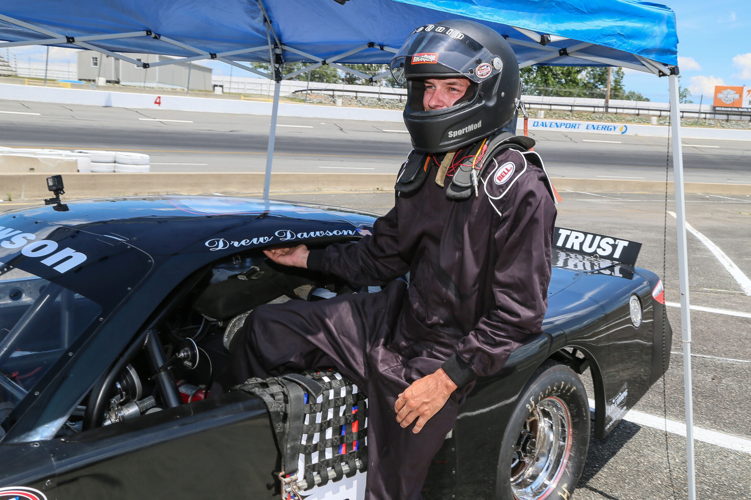 DAWSON APPRECIATES TRACK TIME AT SOUTH BOSTON SPEEDWAY