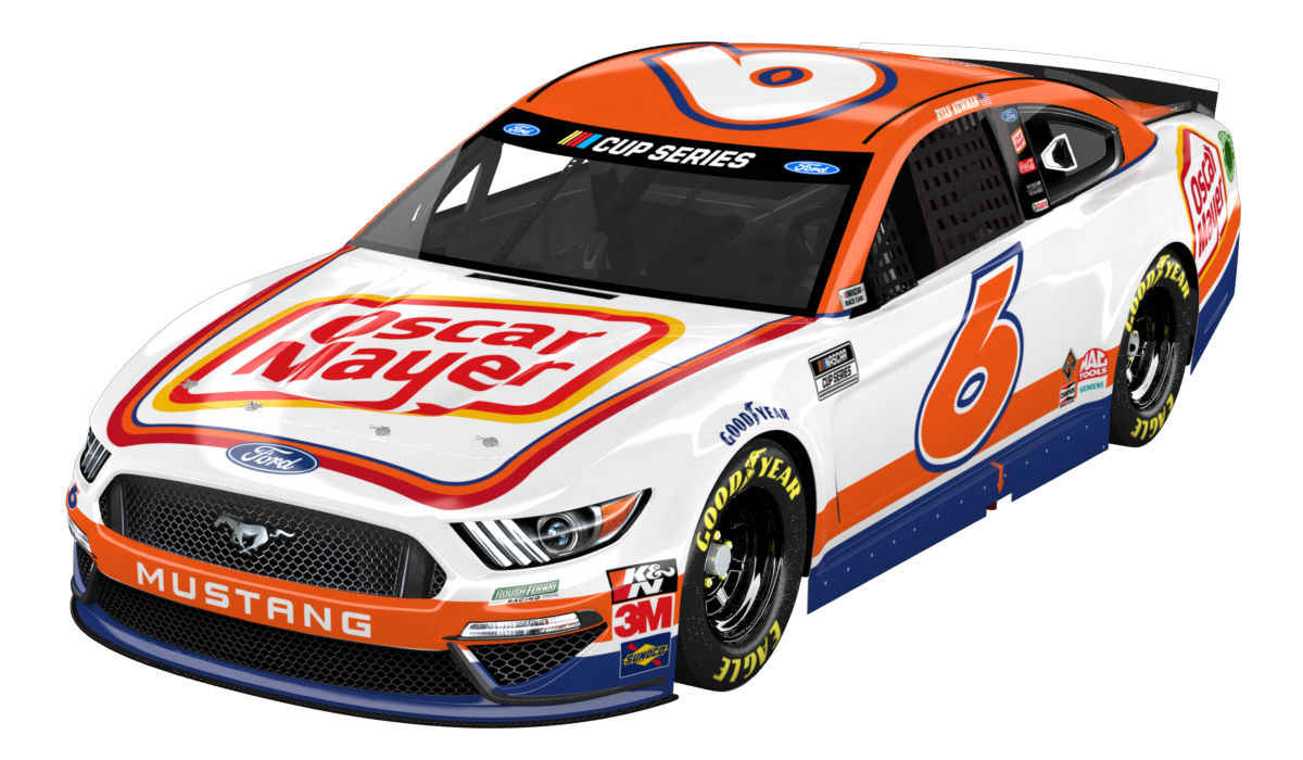 Oscar Mayer, Roush Fenway Unveil Newman Darlington Throwback