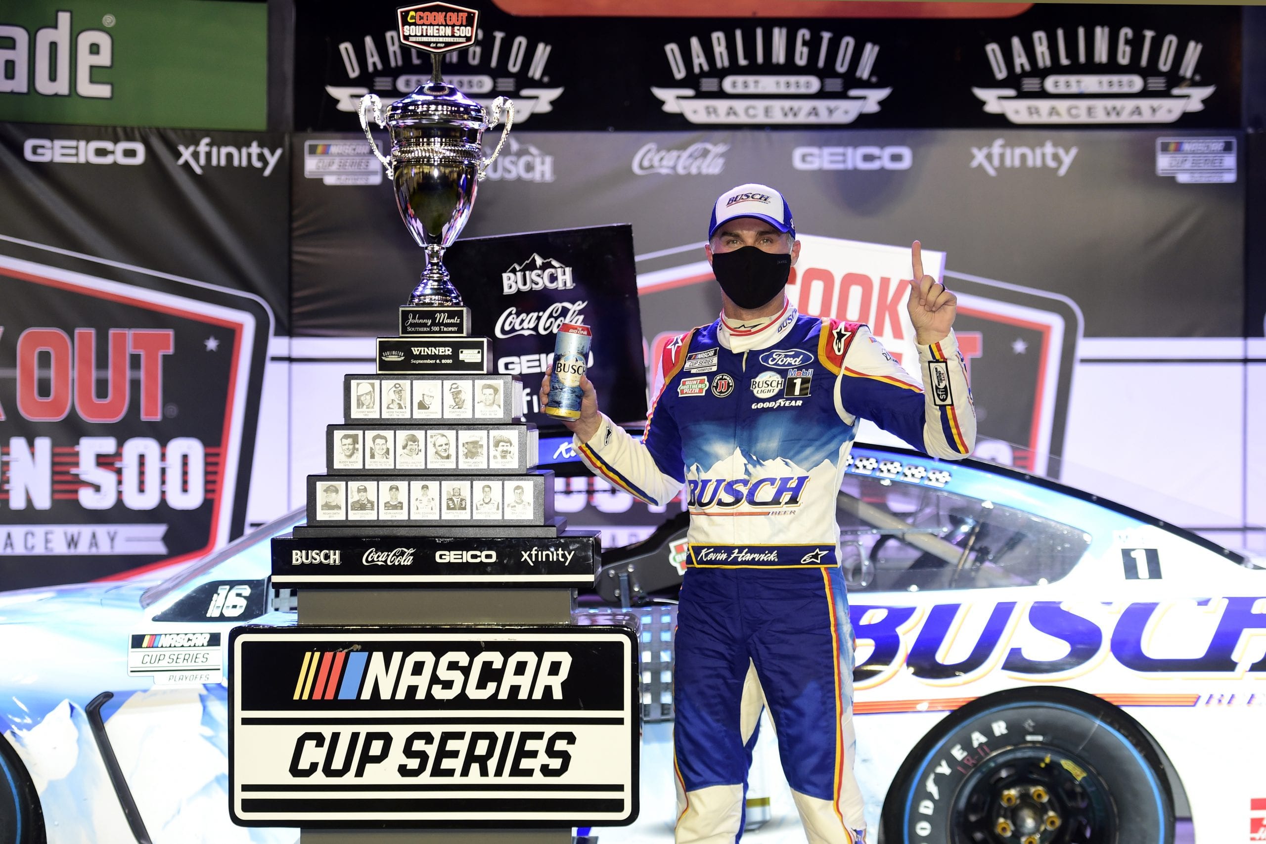 Harvick wins the 2020 Cup Playoff opener at Darlington Raceway Harvick wins the 2020 Cup Playoff opener at Darlington Raceway