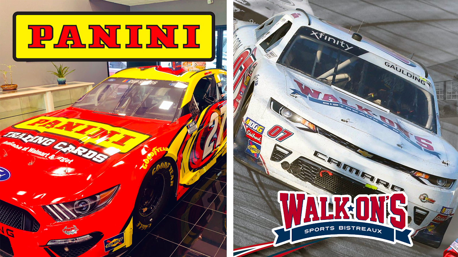 Walk-On’s and Panini America Go Bristol Night Racing with Gray Gaulding