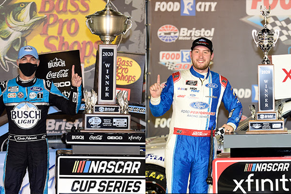 HARVICK AND BRISCOE WIN AT THE LAST GREAT COLOSSEUM