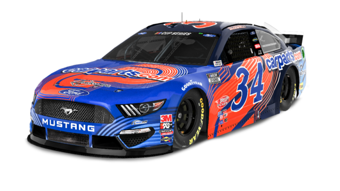 No. 34 Front Row Motorsports Ford Mustang