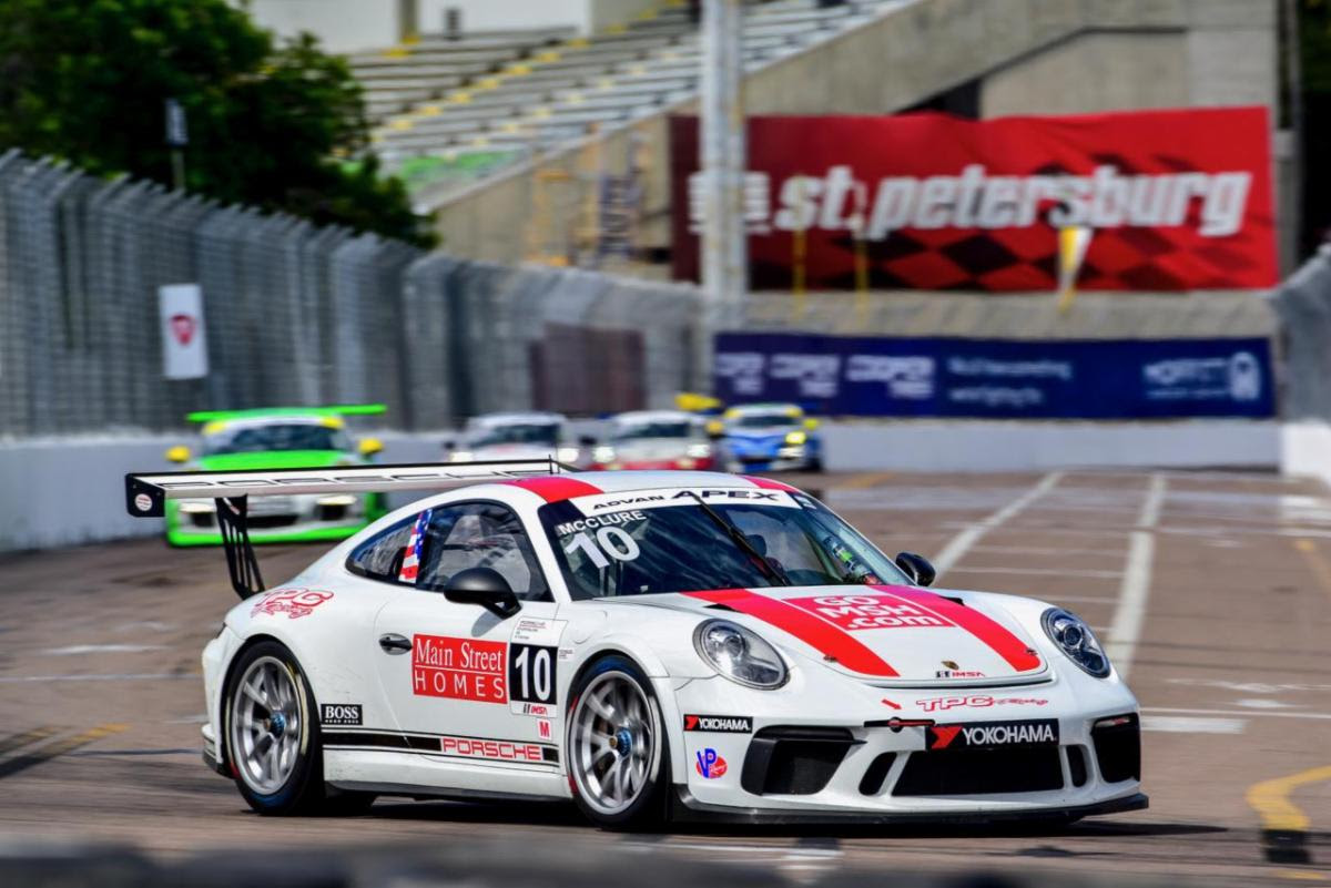 TPC Racing Earns Podium, Three Top Fives in IMSA Porsche GT3 Cup at St. Pete on Sunday