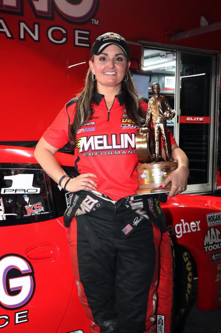 Antron Brown, Matt Hagan, Angie Smith and Erica Enders win the Dodge