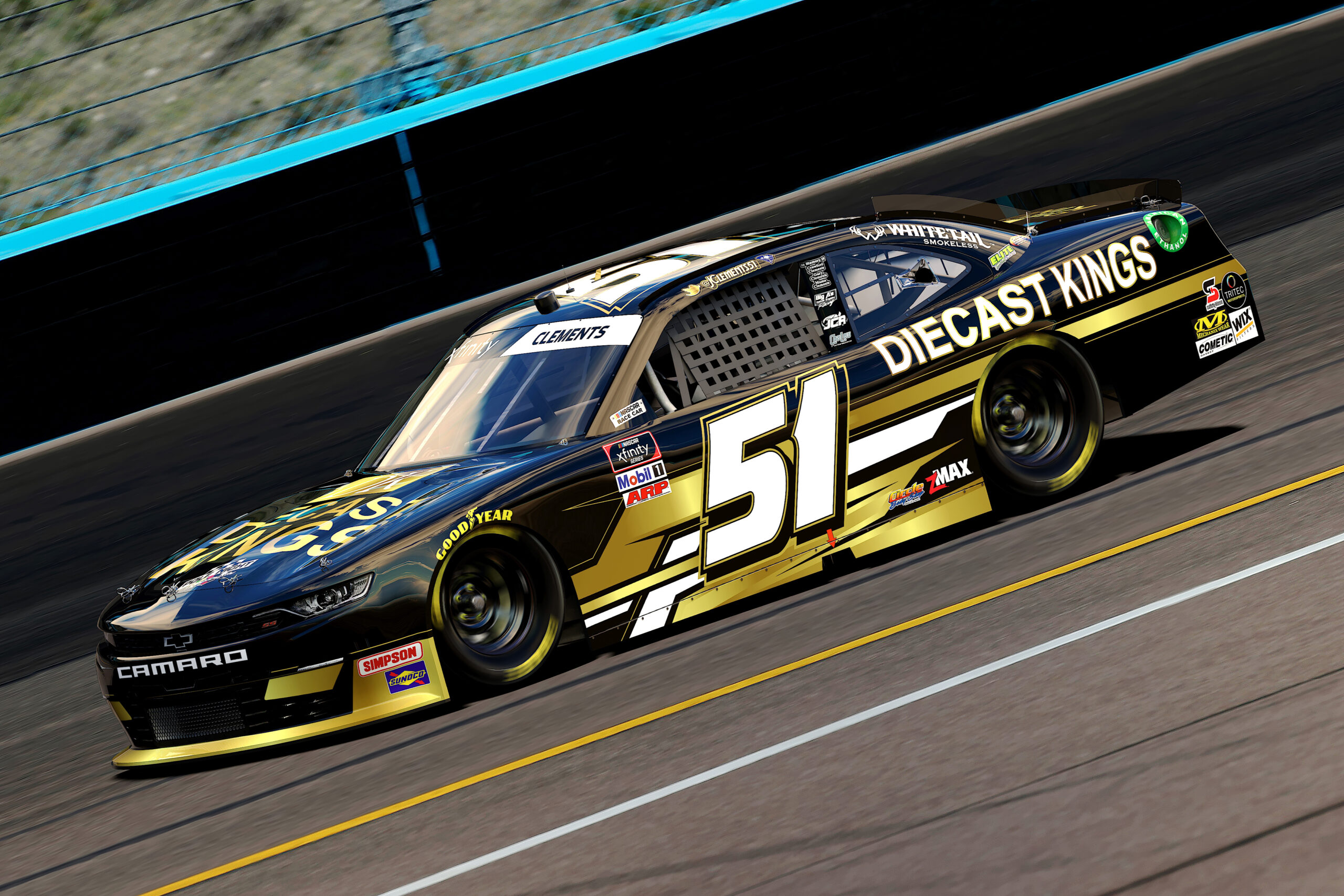 JCR welcomes new partner Diecast Kings for the 2020 season finale