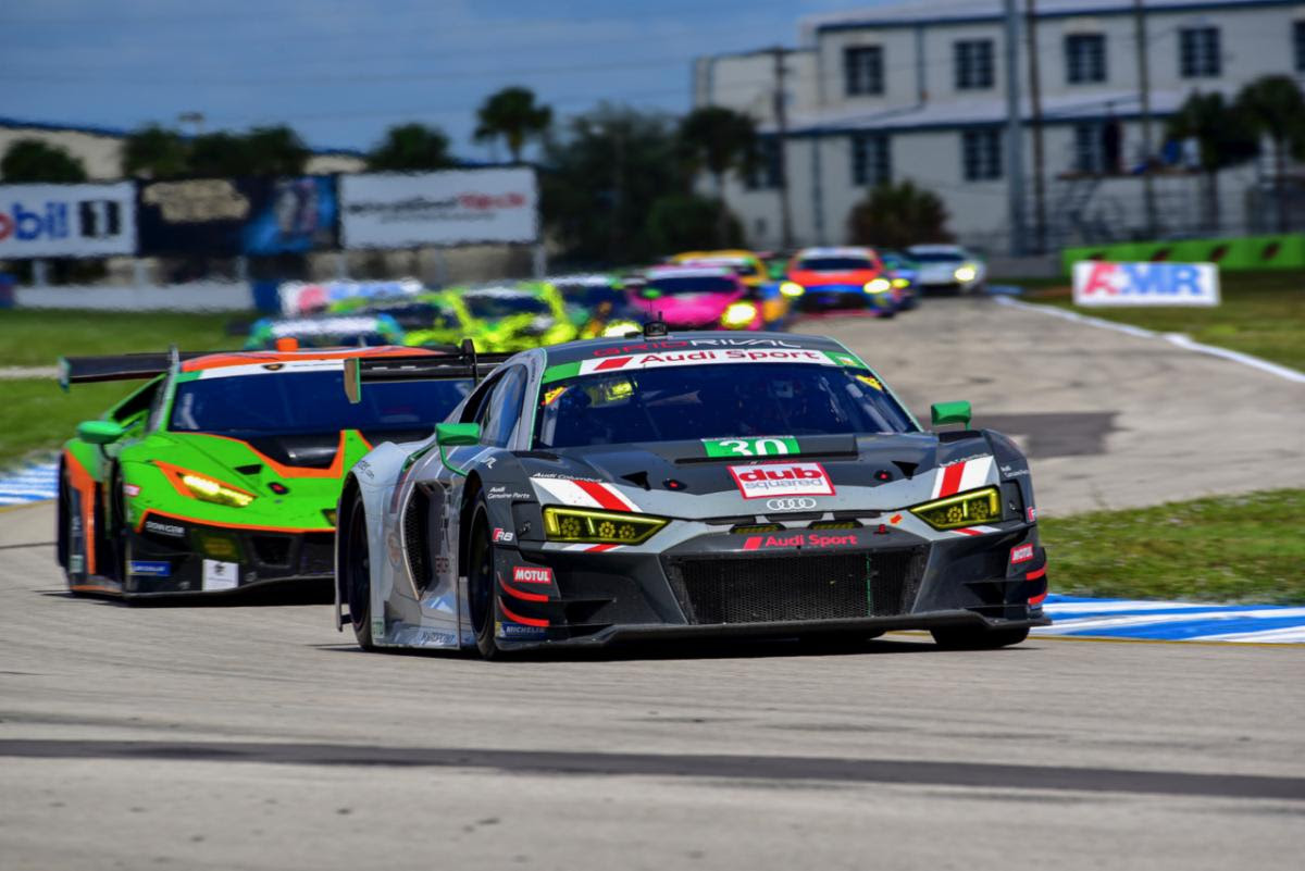 Team Hardpoint Leads Laps and Earns Season Best Top Five IMSA Finish in 12 Hours of Sebring Debut