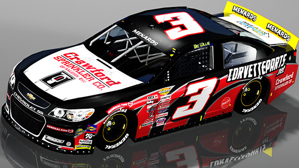 Crawford Sprinkler Joins Mullins Racing As Primary Sponsor For Daytona ARCA Race