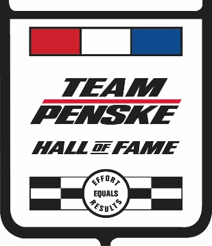 HELIO CASTRONEVES INDUCTED INTO TEAM PENSKE HALL OF FAME