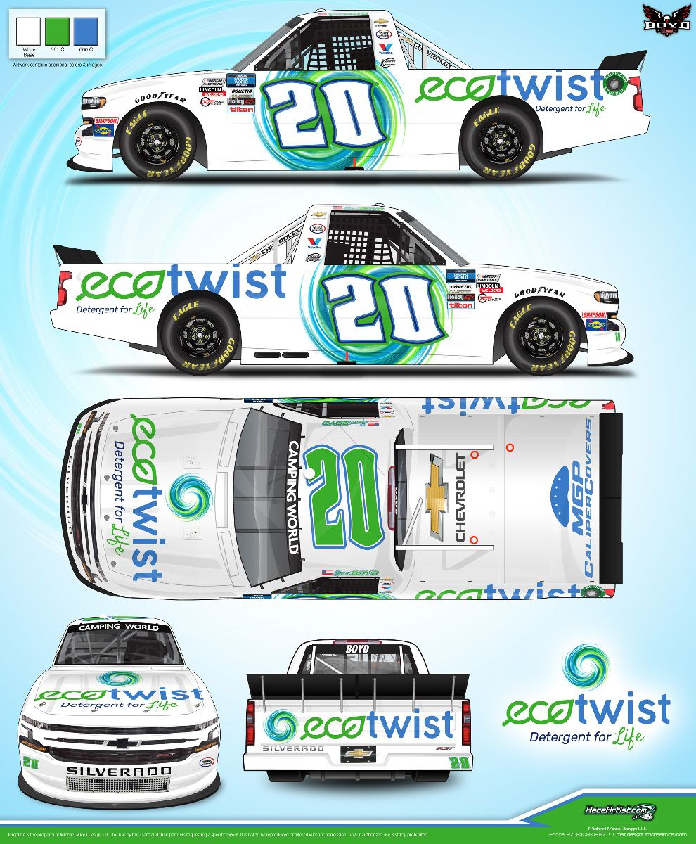 EcoTwist Clean Joins Spencer Boyd for 2021 Season