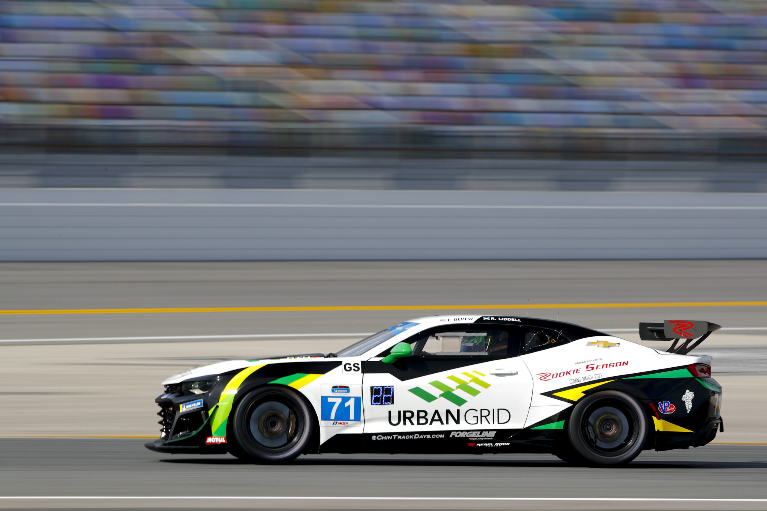 Rebel Rock Brings Well-tested Camaro to Daytona Season Opener