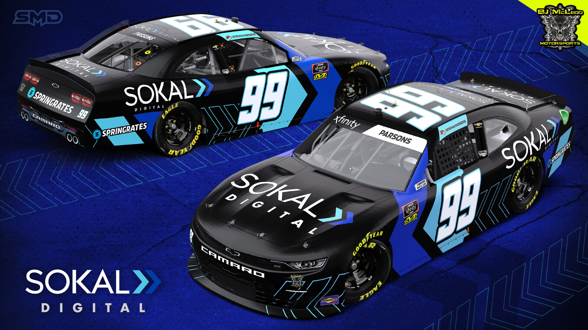 Sokal Digital to partner with Stefan Parsons and BJMM in Daytona