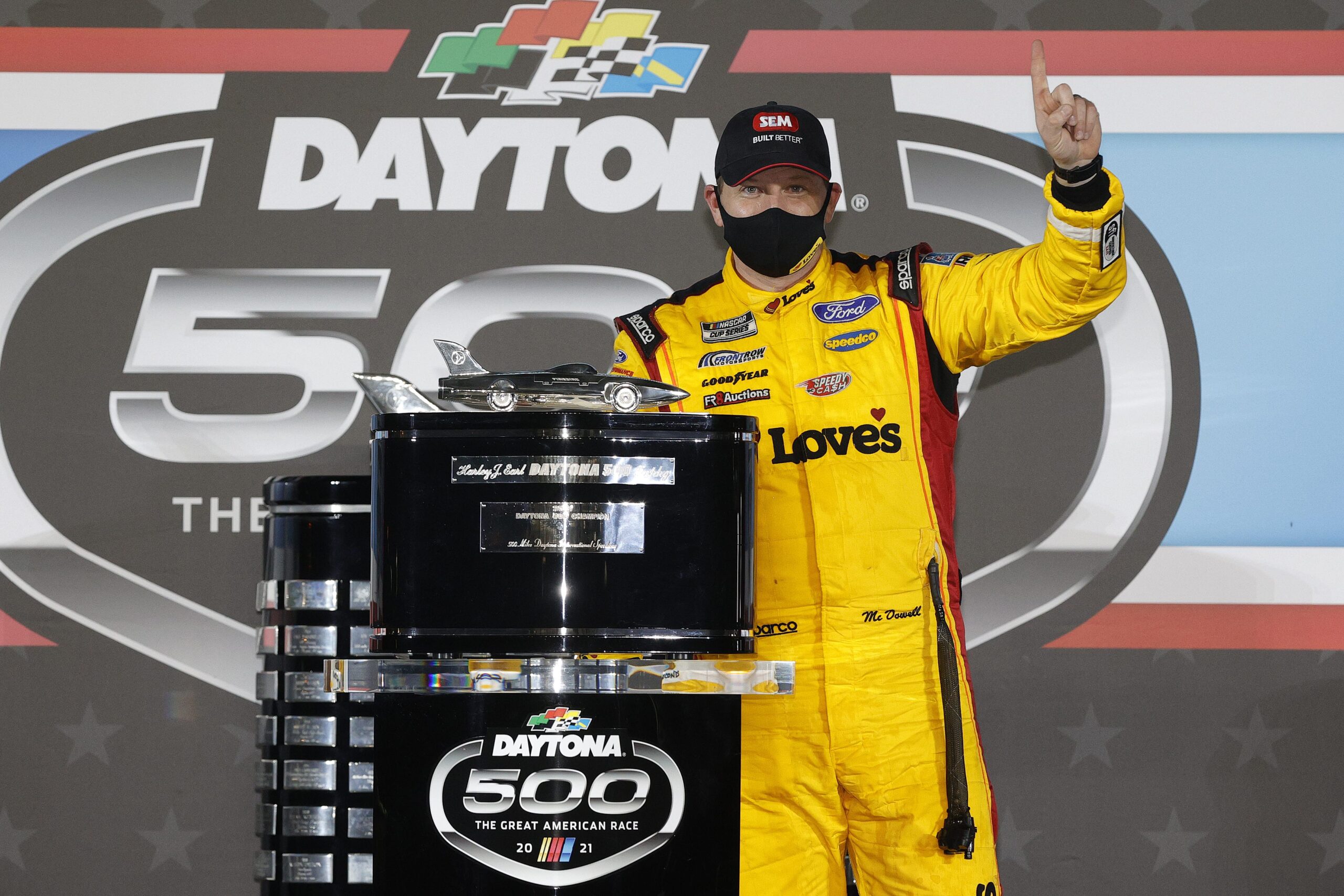 McDowell upsets the competition, scores first Cup triumph at the Daytona 500