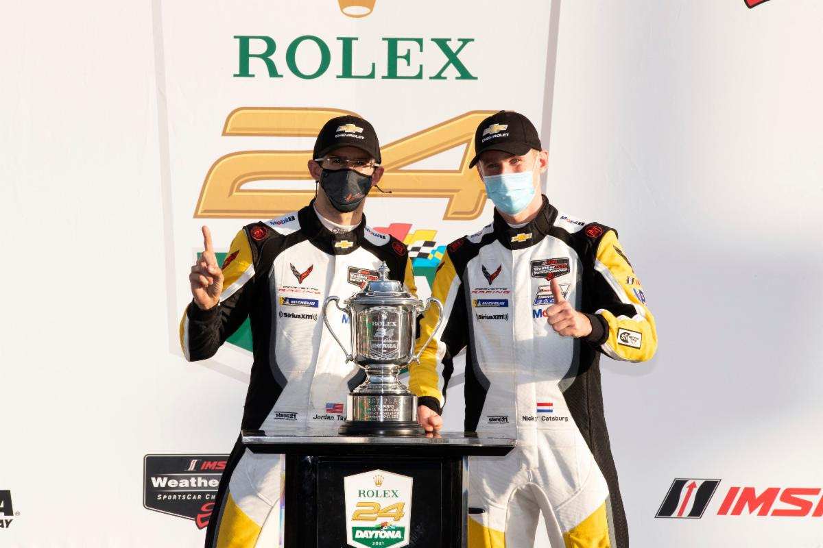 CORVETTE RACING AT DAYTONA: Rolex 24 GTLM Victory for No. 3 Corvette C8.R