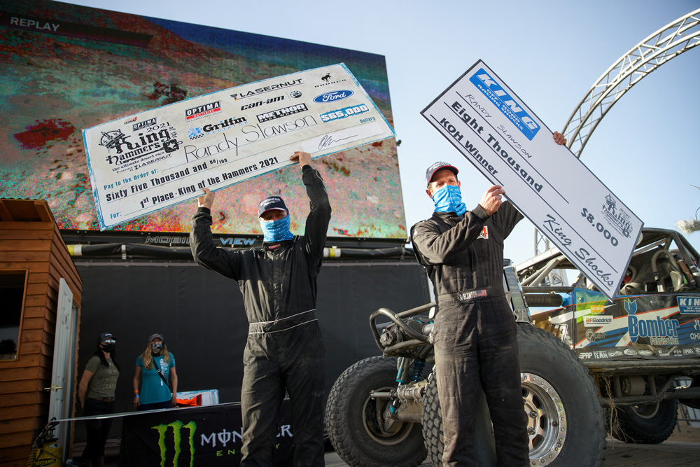 King Shocks Sweeps Podium at King of the Hammers