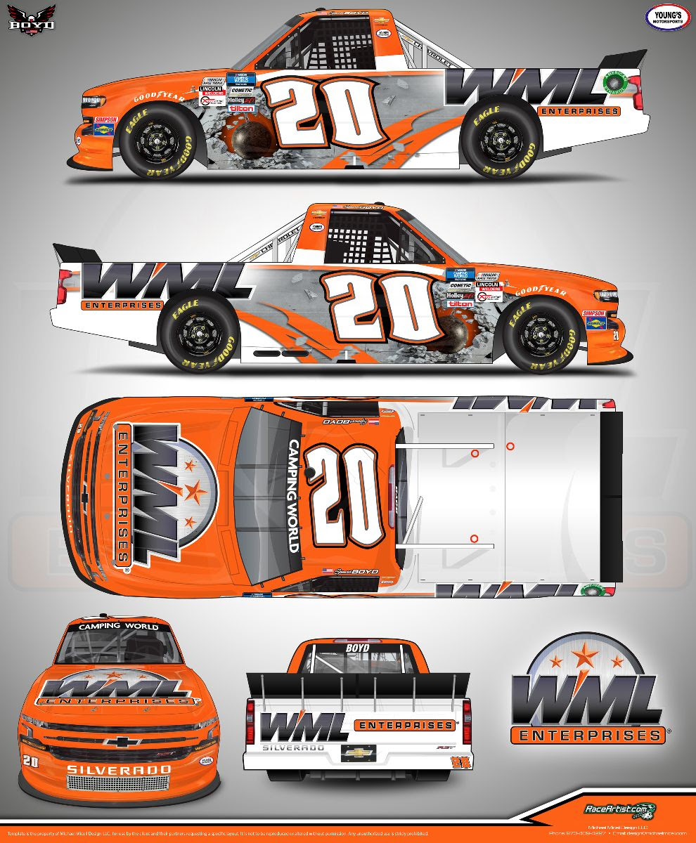 Veteran Owned, WML Enterprises Joins Spencer Boyd’s Sponsor Lineup