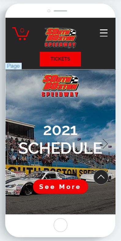 SOUTH BOSTON SPEEDWAY LAUNCHES NEW WEBSITE FEATURING MODERN DESIGN, OPTIMIZATION ACROSS ALL DEVICES, MOBILE TICKETING CAPABILITY