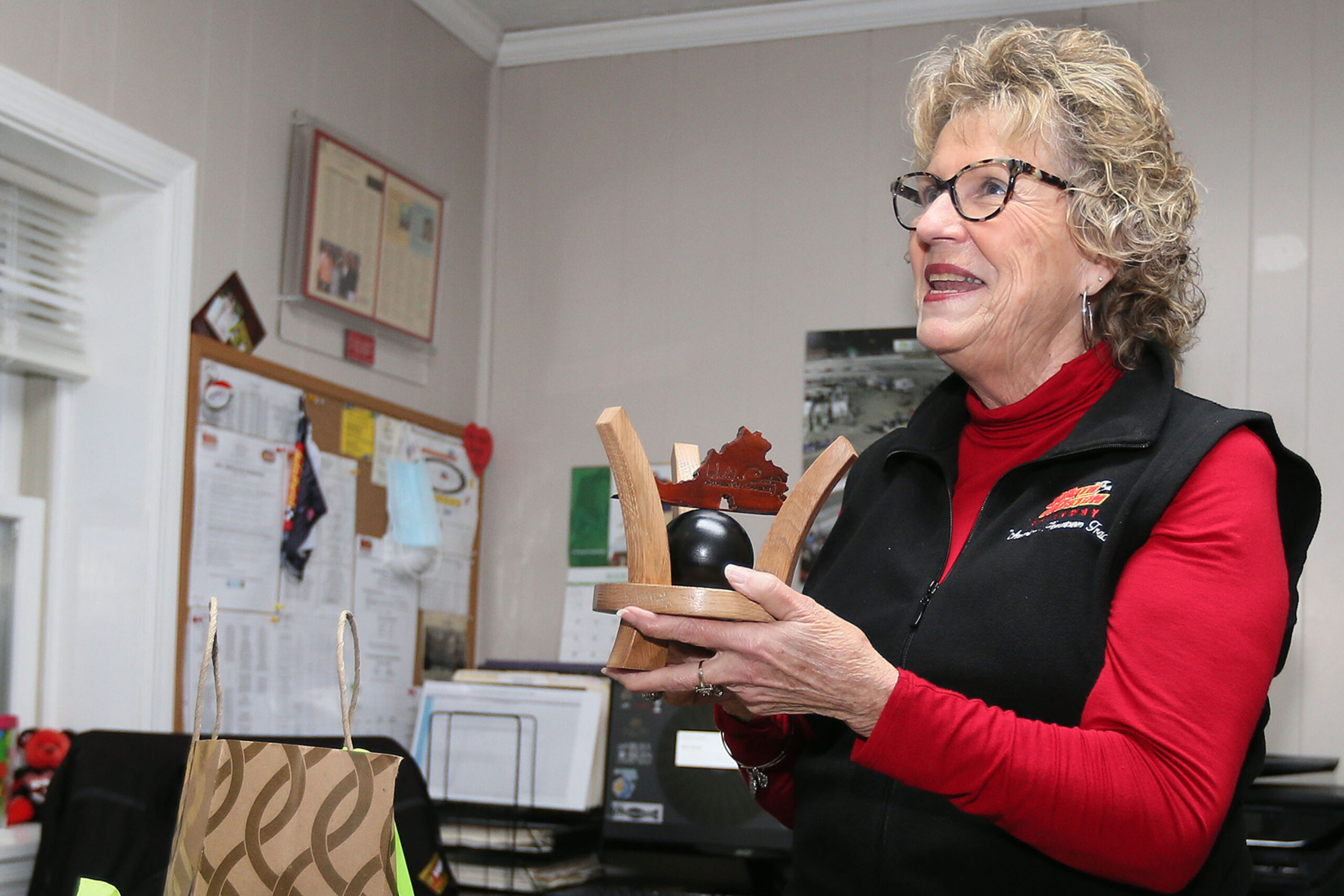 SOUTH BOSTON SPEEDWAY GM CATHY RICE HONORED WITH FIRST-EVER LIFETIME ACHIEVEMENT AWARD BY HALIFAX COUNTY CHAMBER