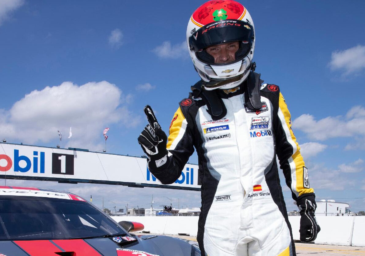 CORVETTE RACING AT SEBRING: Garcia Leads Corvette 1-2 in GTLM Qualifying