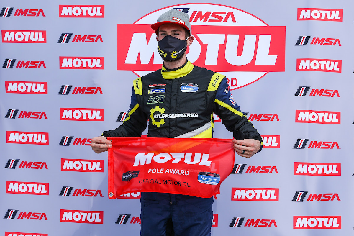 Atlanta Speedwerks’ Brian Henderson Scores IMSA Michelin Pilot Challenge Pole at Sebring