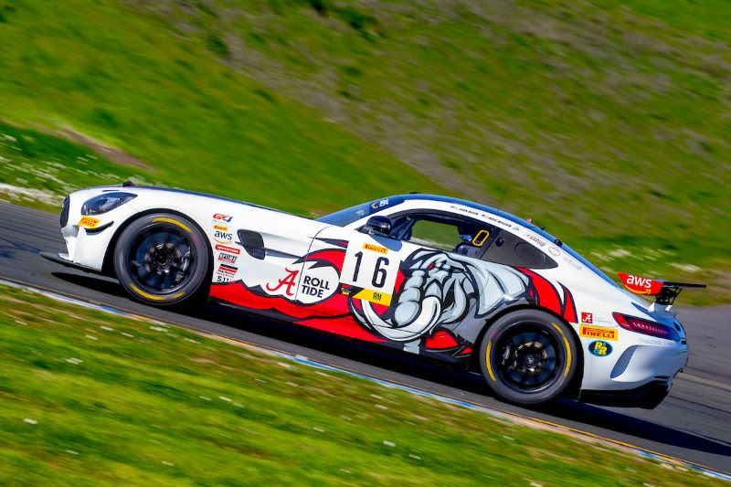Capstone Motorsports Opens Pirelli GT4 America Season with Second-Place Finishes at Sonoma Raceway