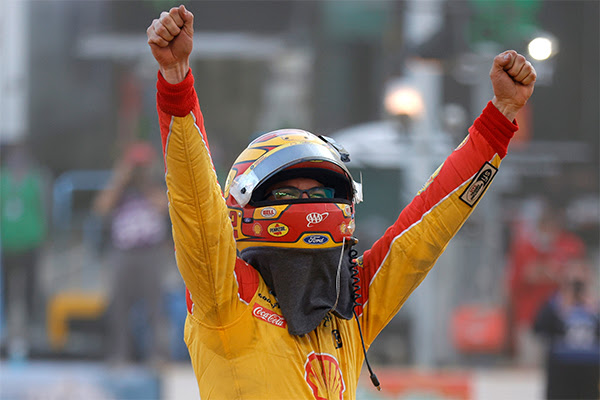 LOGANO MARKS HISTORIC WIN AT BRISTOL