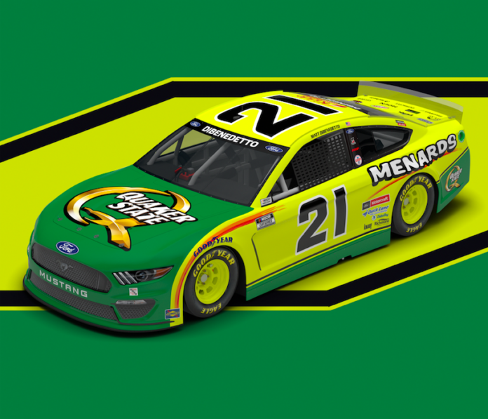 No 21 Menards_Quaker State Mustang