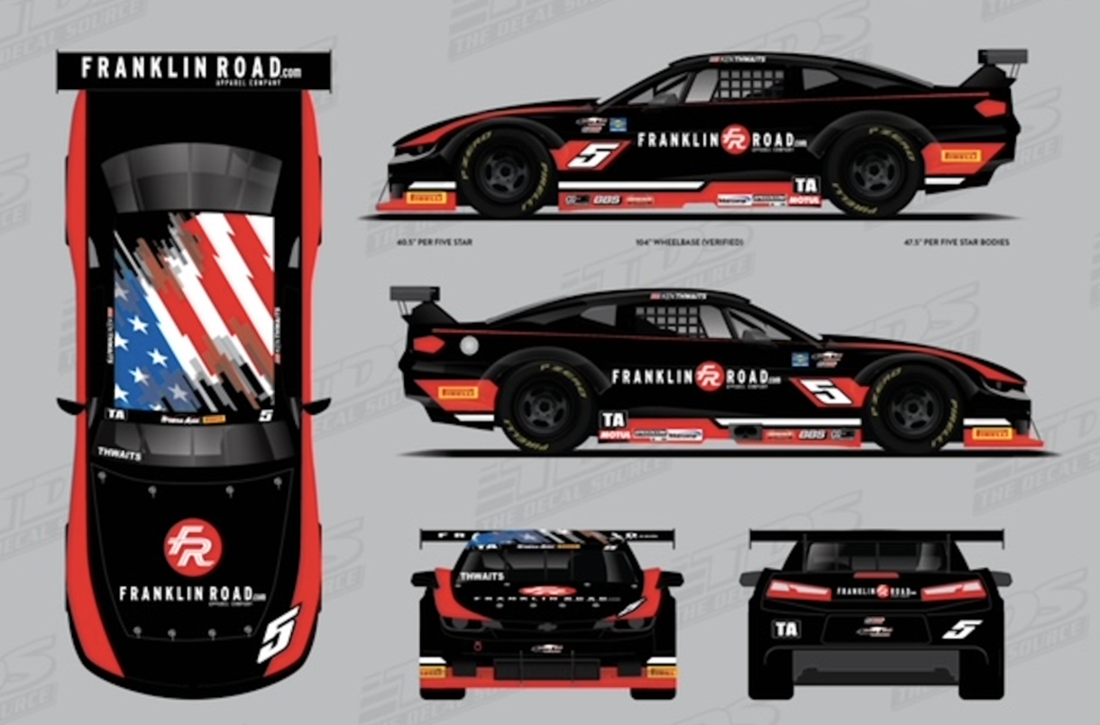 THWAITS GEARS UP FOR CHARLOTTE WITH CHEVROLET CAMARO TA DEBUT