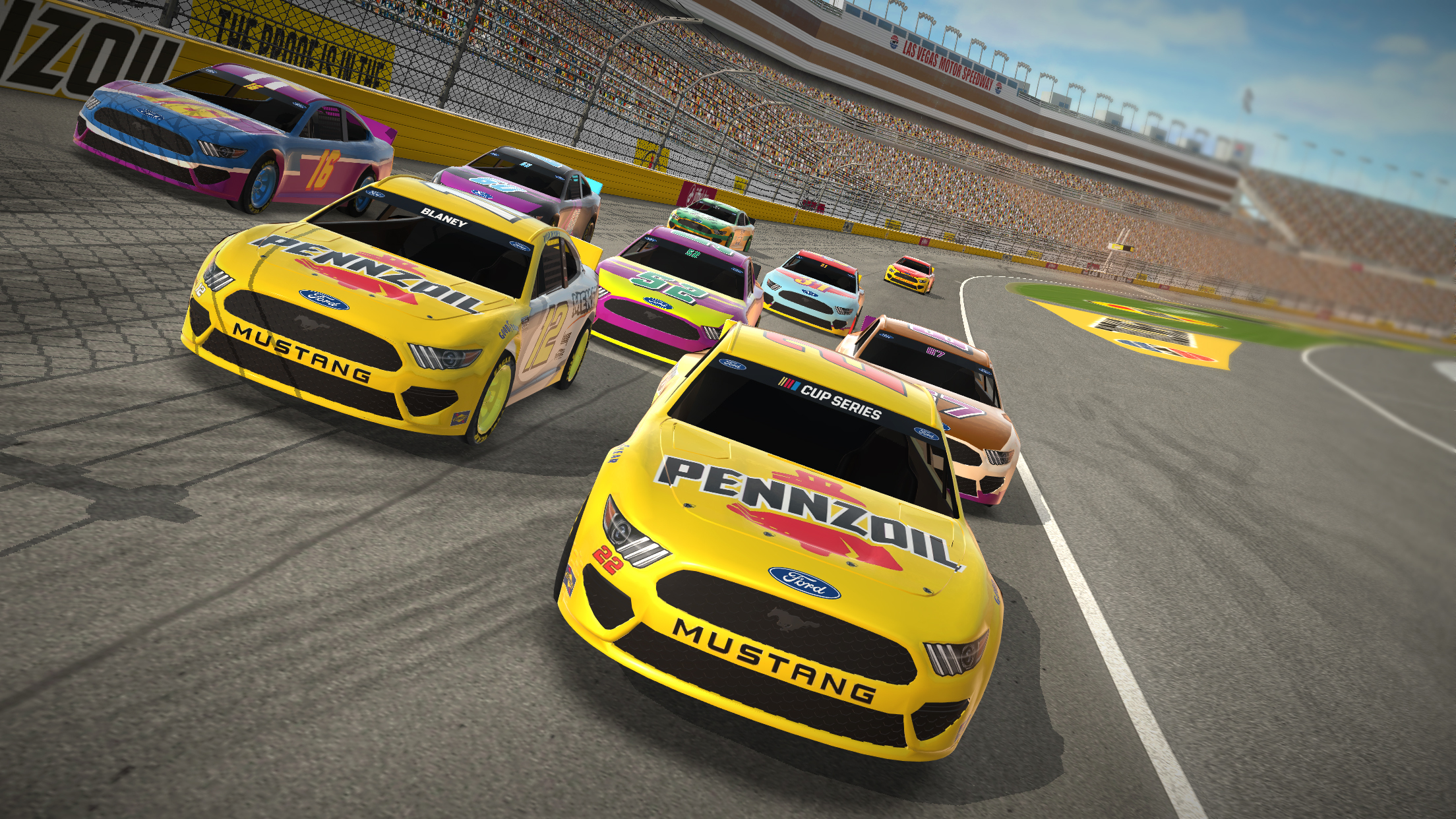 THE FOURTH ANNUAL PENNZOIL 400 PRESENTED BY JIFFY LUBE WILL IMMERSE FANS IN A LAS VEGAS MOTOR SPEEDWAY VIRTUAL EXPERIENCE