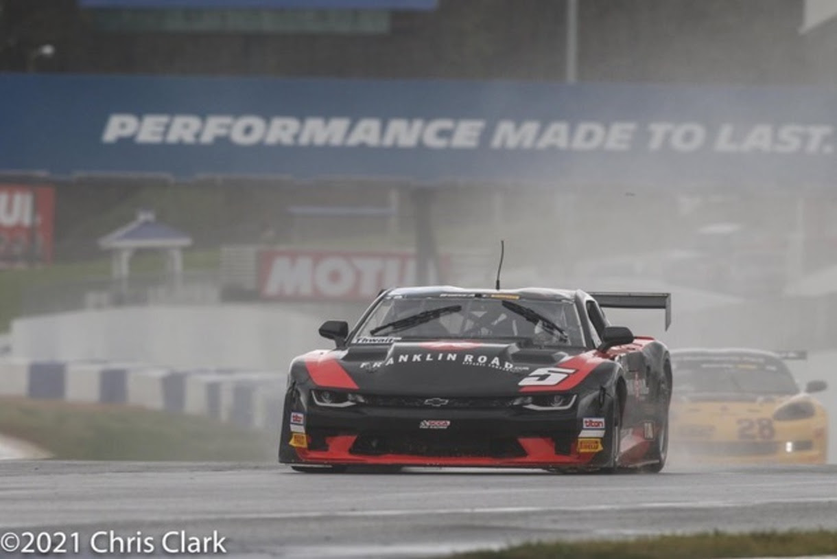 Thwaits Collects TA Masters Award at Rain Affected Road Atlanta