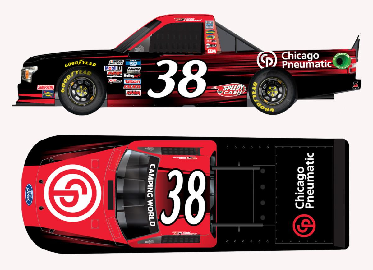 CP Compressors Makes Truck Series Debut with Todd Gilliland